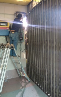 Service Folding Gate Klender Jakrta Timur